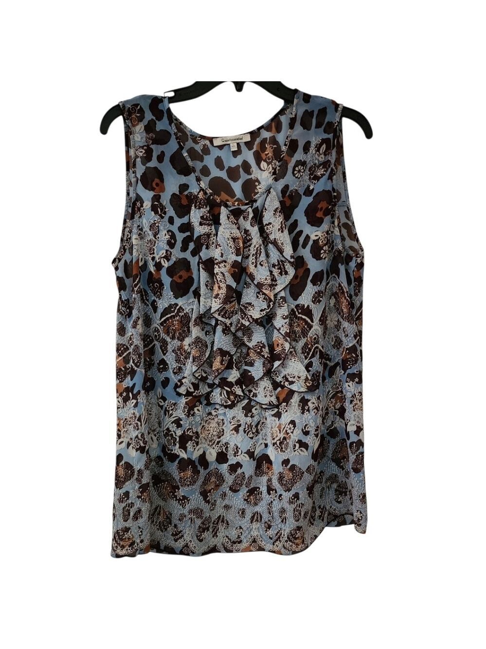 Quintessential Sleeveless Blouse Large